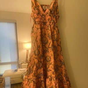 A.L.C Rhodes Sunflower A-line Dress